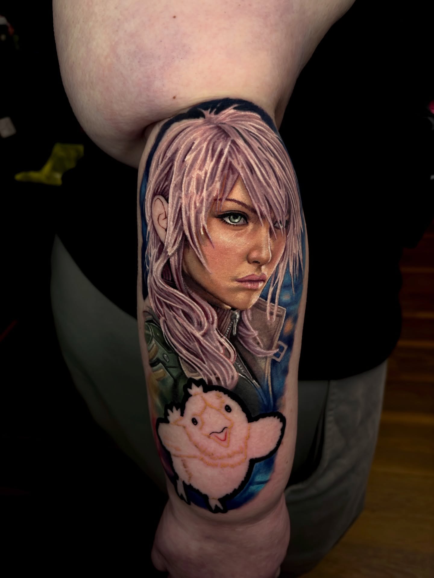 Skeleton Lemon Juice Box Tattoo