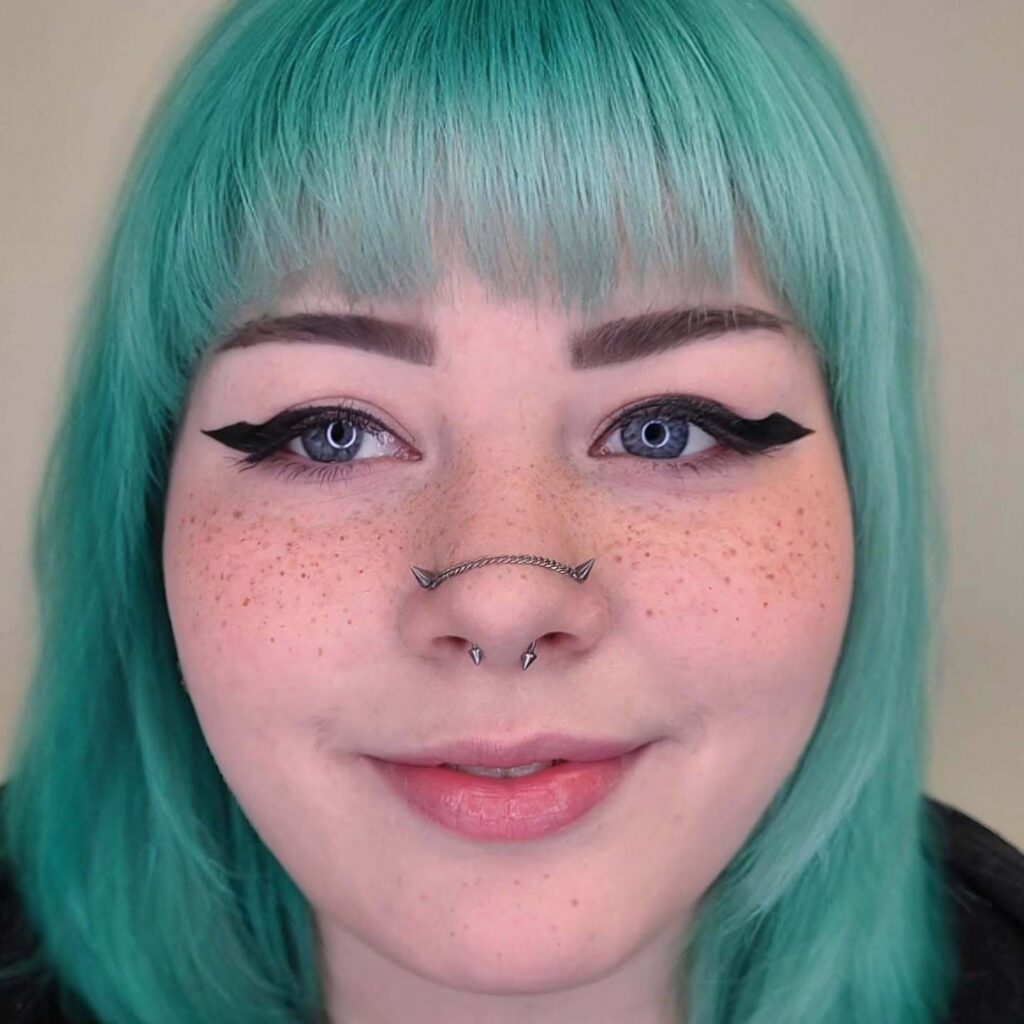 Light Natural Freckles Tattoo With Everyday Elegance