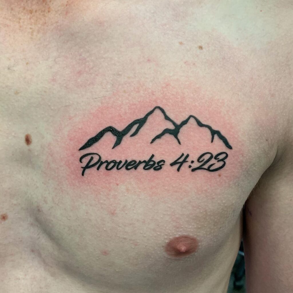 Philippians 4:13 Calf Tattoo bible verse tattoo ideas for men tattoo