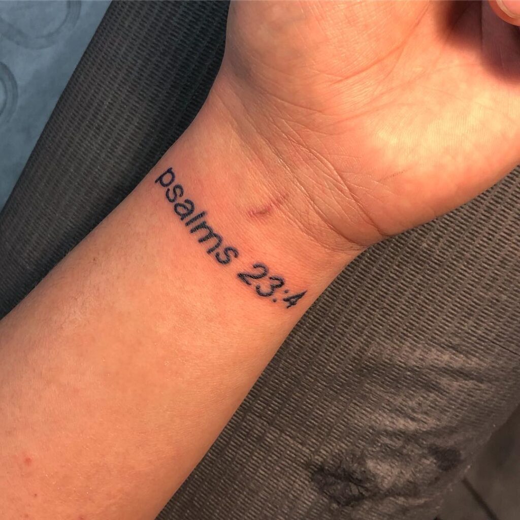 Isaiah 43:2 Watercolor Forearm Tattoo bible verse tattoo ideas for men tattoo