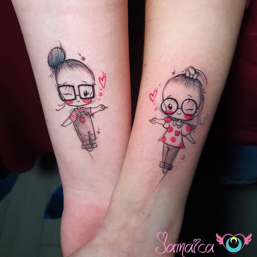 Quirky Sisters sisters tattoos tattoo