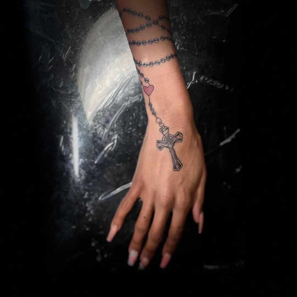 Cute Ghost Wrist Tattoo