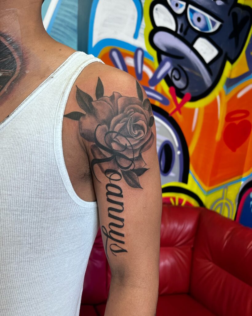 Daughter S Name And Date Tattoo