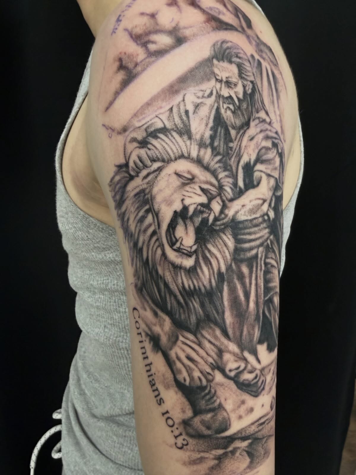 Creation Hands Biblical Tattoo