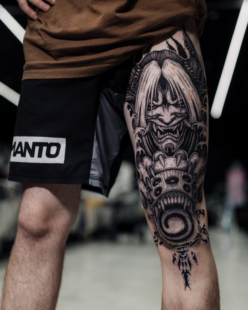Battle-Scarred Super Saiyan Tattoo