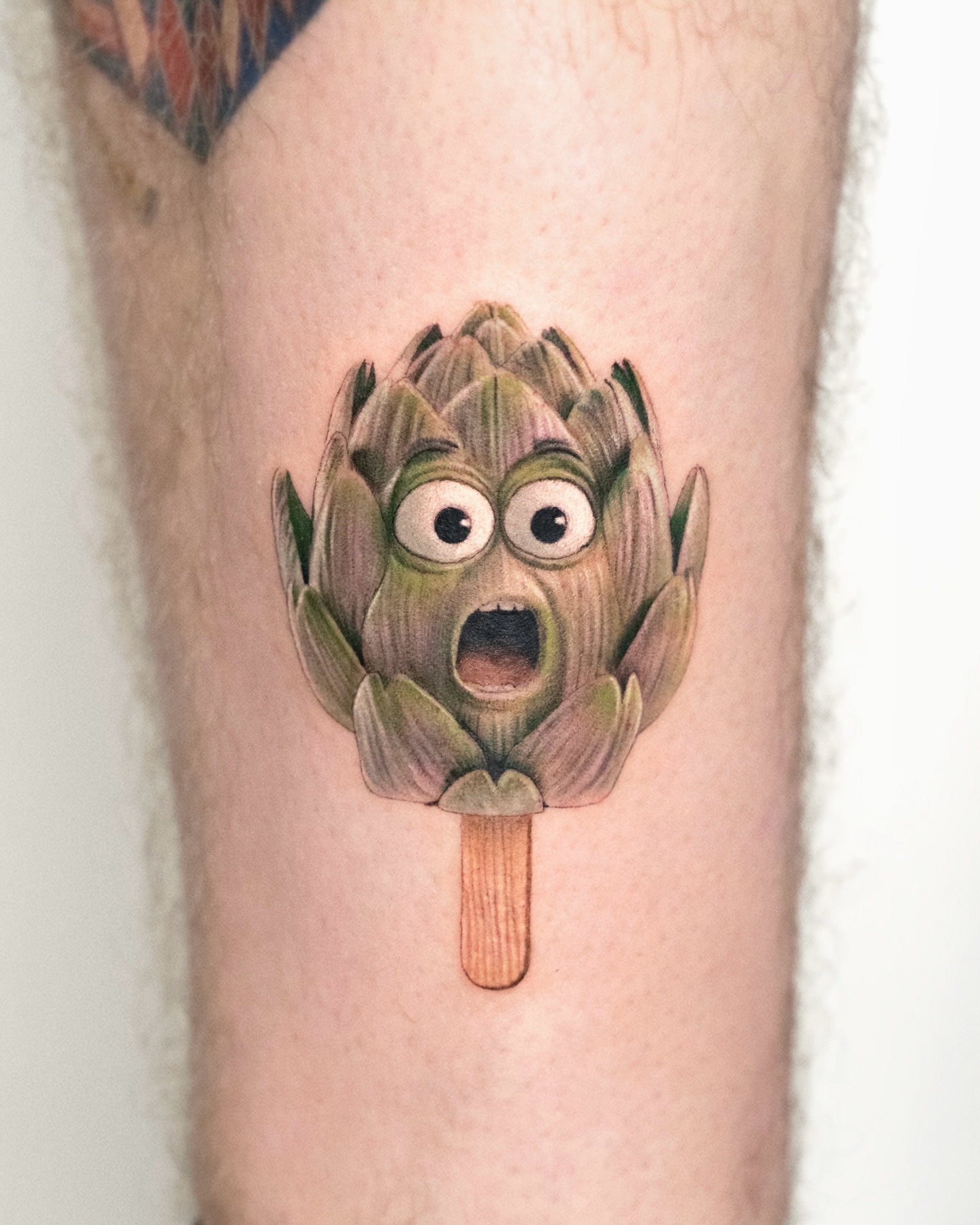 Mobility Scooter Rider Tattoo