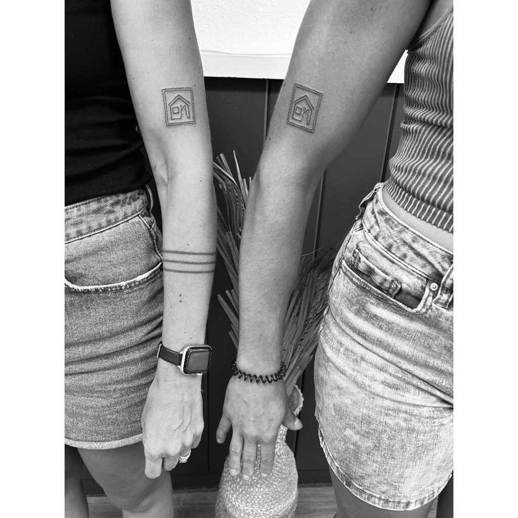 Sibling Home Connection meaningful tattoos to check out tattoo