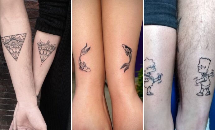 20+ Cute Sibling Tattoo Ideas That Perfectly Match Your Vibe