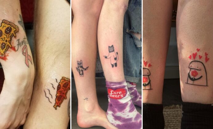 25+ Silly Matching Tattoo Ideas Celebrating Hilarious Inside Jokes and Fun