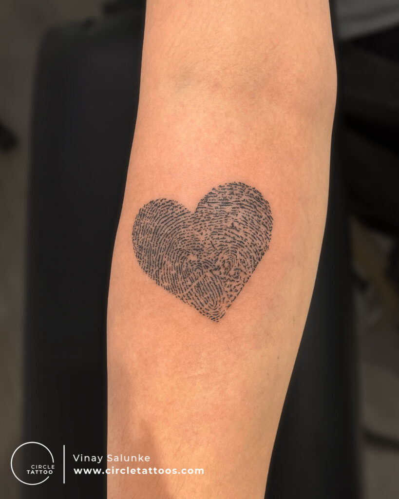 Musical Butterfly Fingerprint Tattoo” fingerprint tattoos tattoo