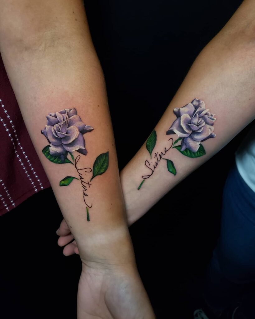 Sisters in Bloom sisters tattoos tattoo