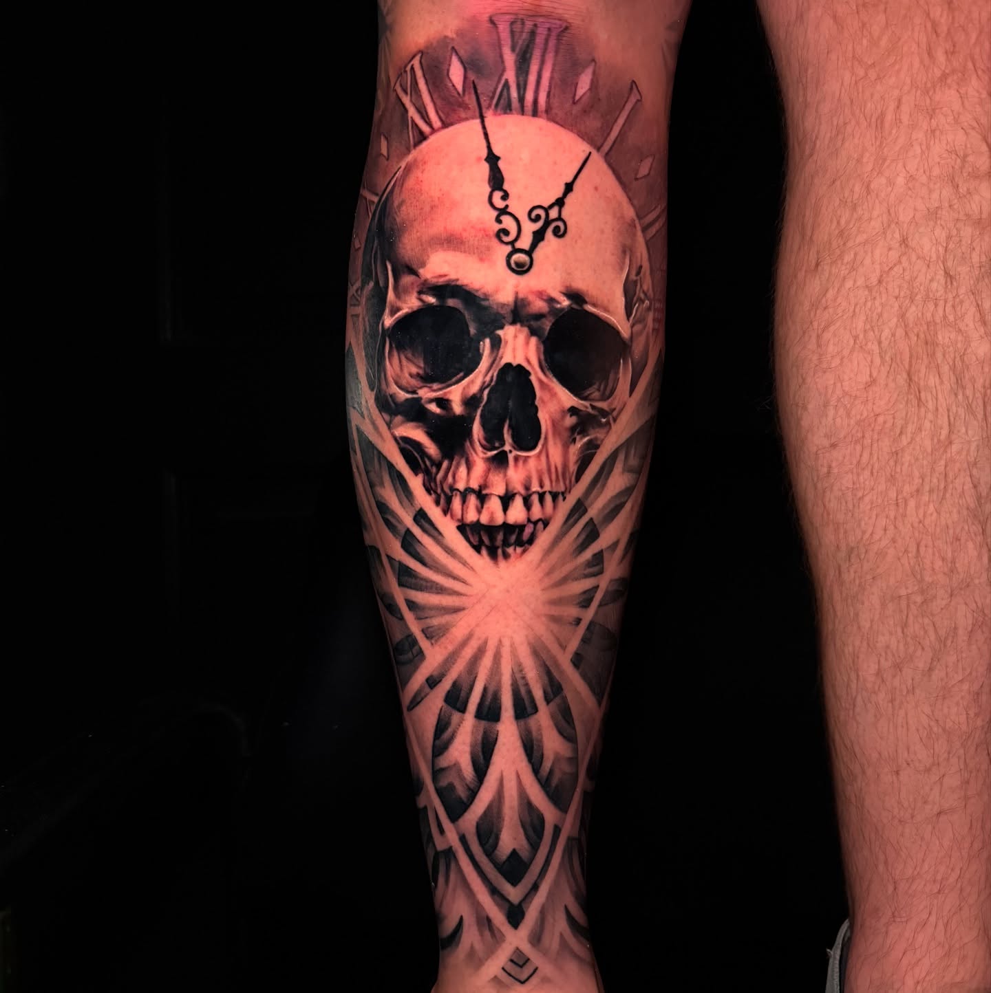 Birth Clock Pocket Watch Tattoo With Compass birth clock tattoos tattoo