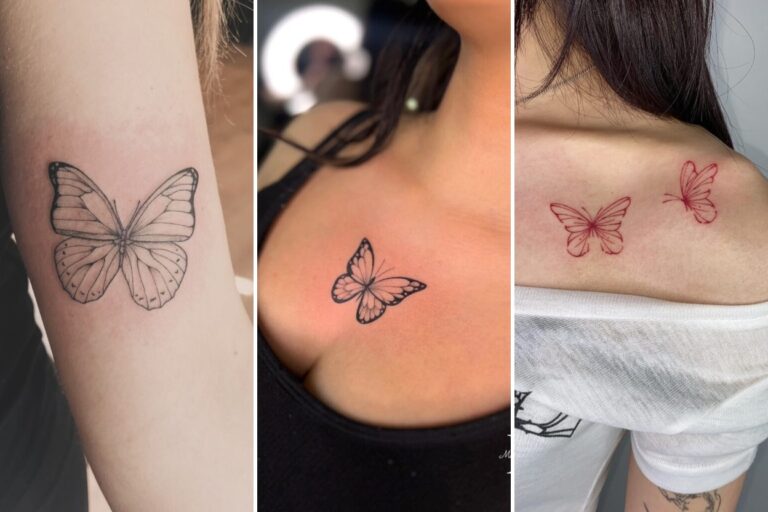 Aesthetic small tattoo placement ideas and delicate ink ideas collage