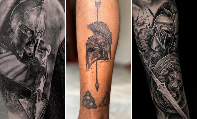 15+ Aesthetic Spartan Tattoo Ideas Showcasing Spartan Artistry