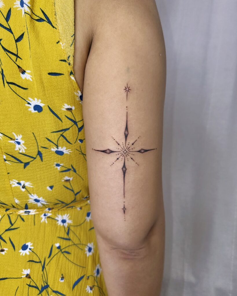 Starlight Cross cross tattoos for women tattoo