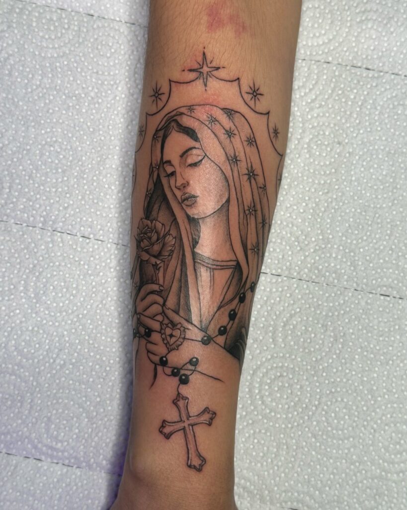 Sacred Heart Virgin Mary Tattoo virgin mary tattoos tattoo
