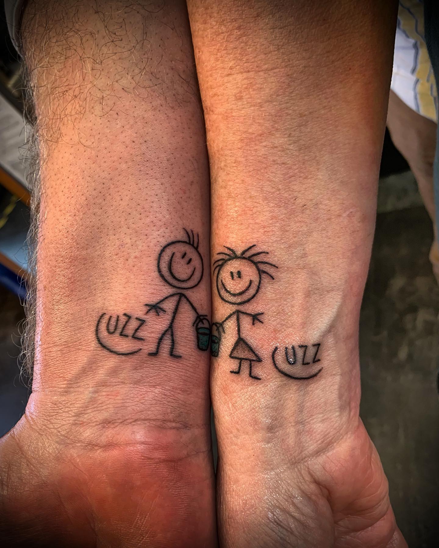 Roaring Wolf Cousin Tattoo