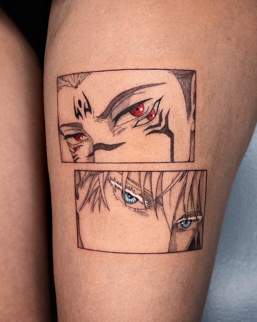 Itachi Uchiha S Piercing Gaze Tattoo