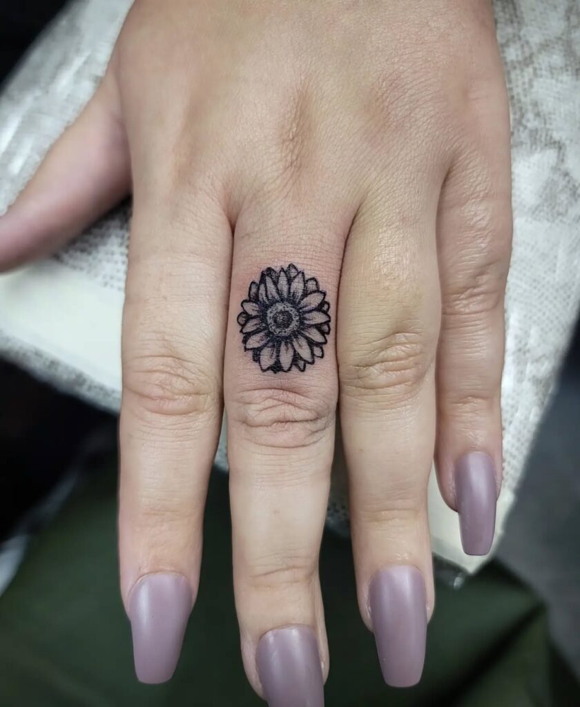 Angel Wing Knuckle Tattoos