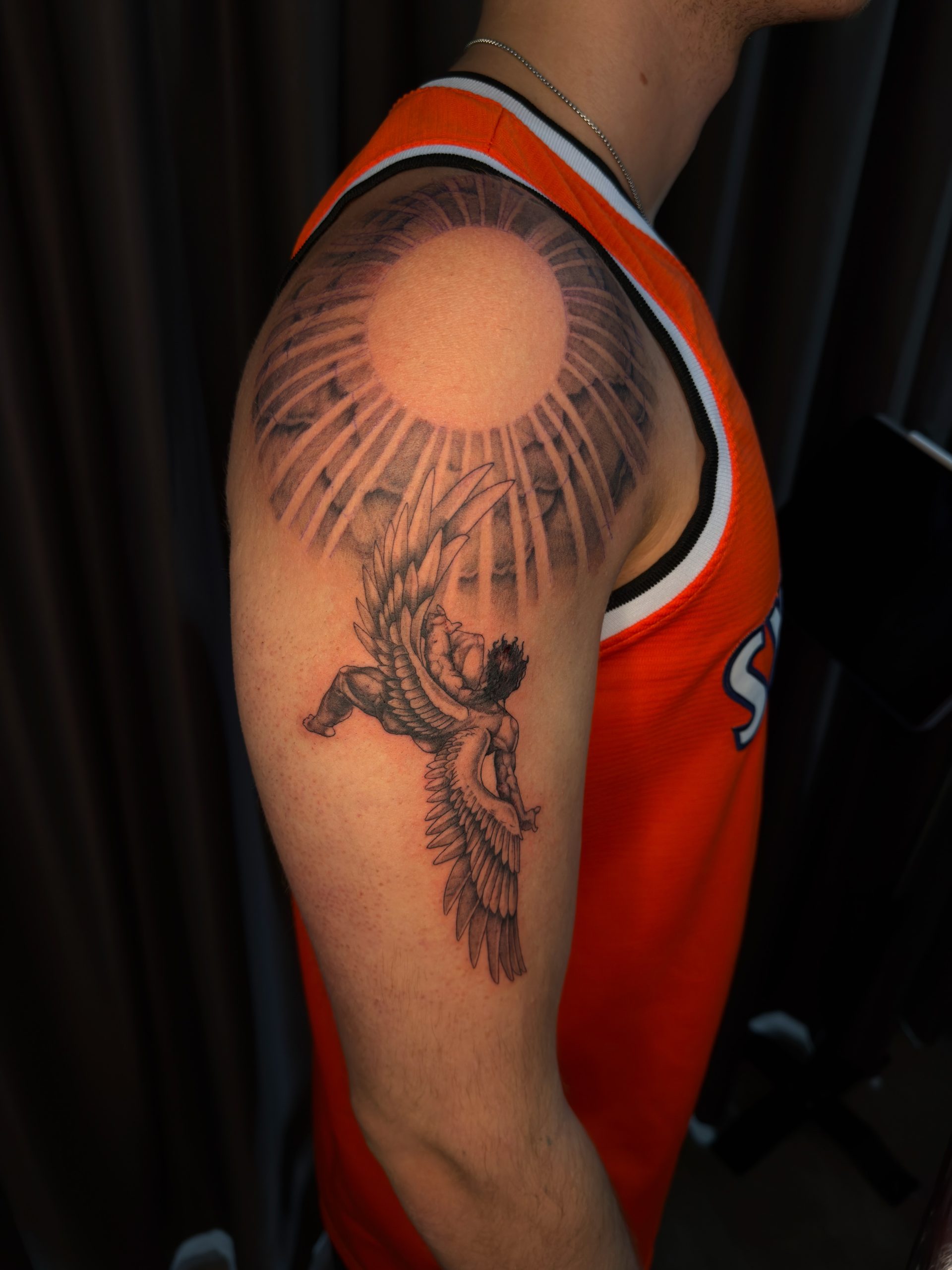 Ocean Descent Icarus Tattoo
