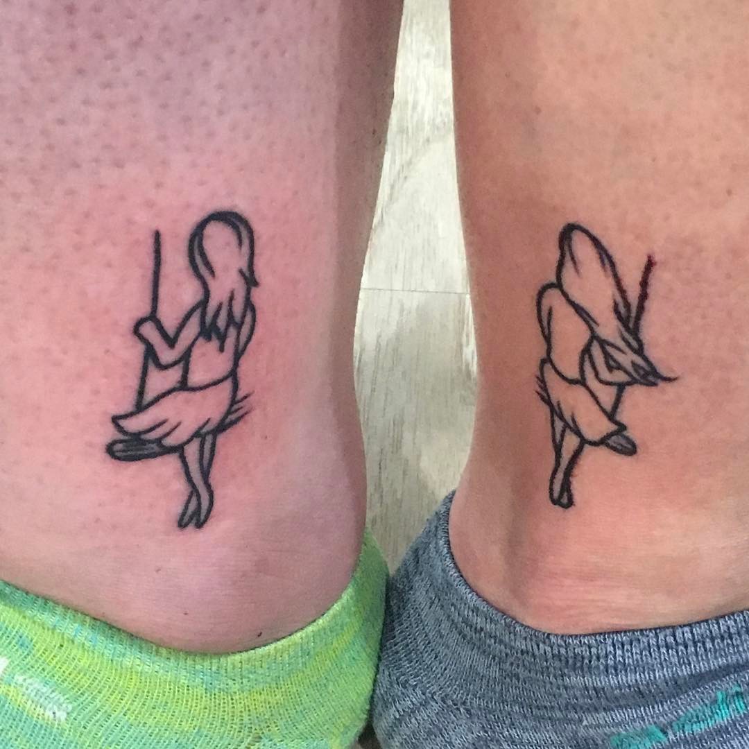 Matching Anchor Cousin Tattoo
