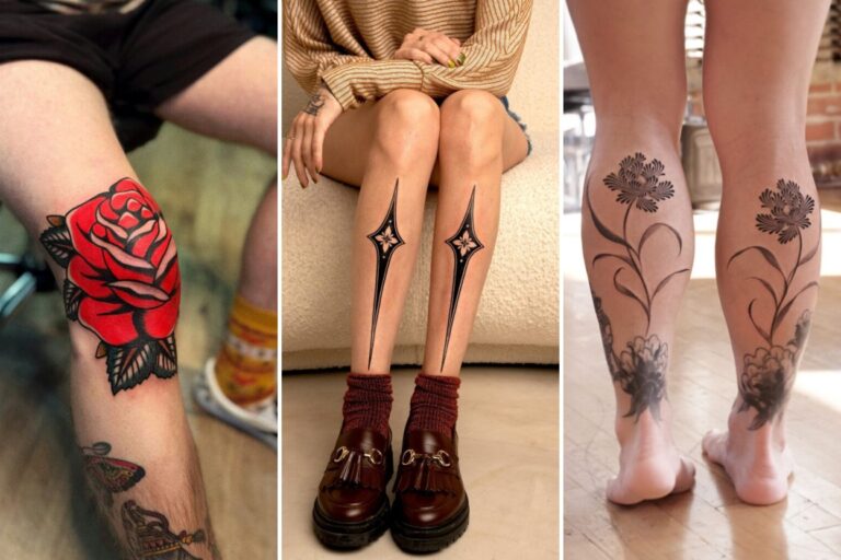 Aesthetic tattoo placement ideas and delicate ink ideas collage
