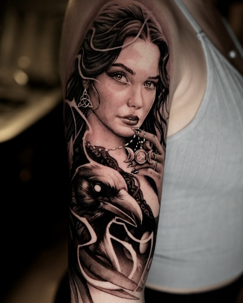 Thunderstruck Zeus And Temple Tattoo