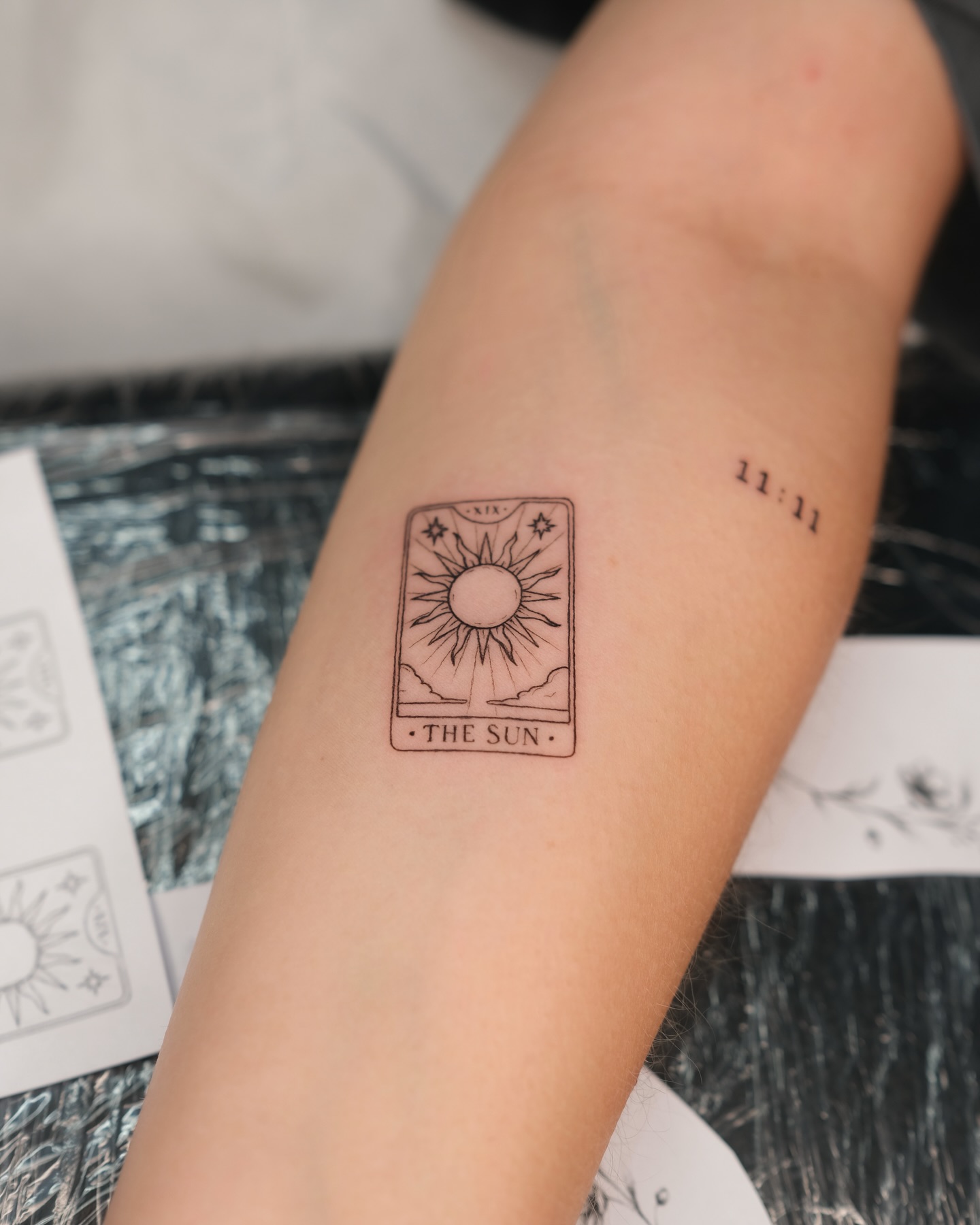 Compass Style Sun Tattoo sun tattoos ideas tattoo