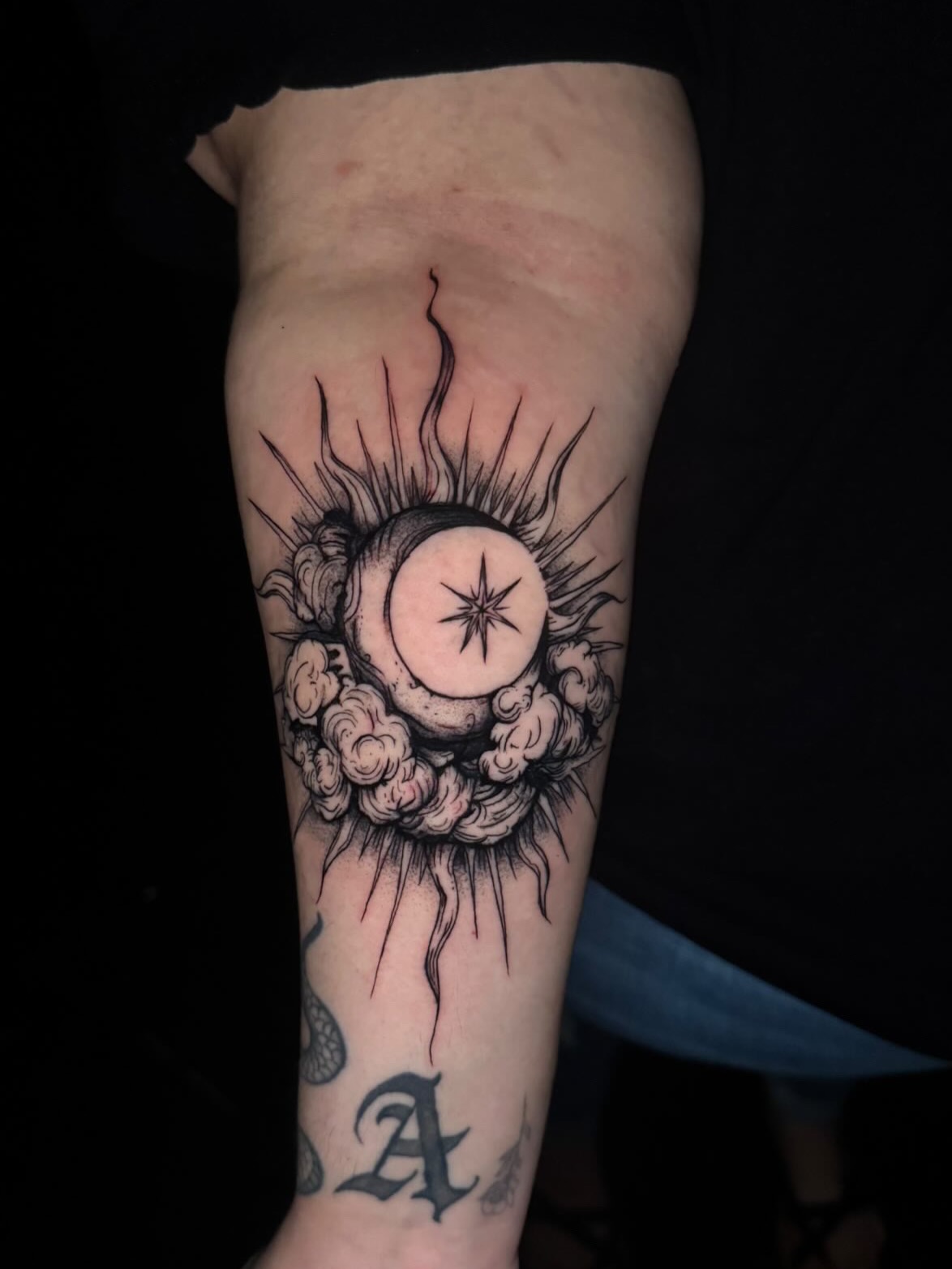 Red Jesus19 Tattoo Design