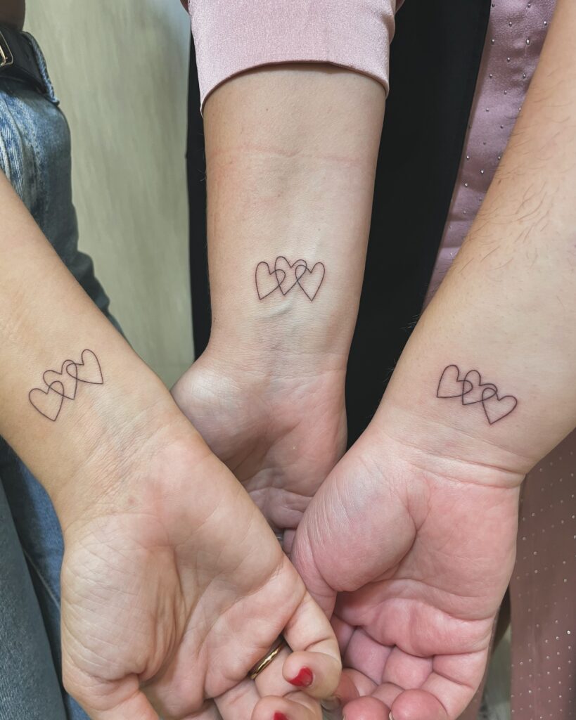 Familia Flower Trio Tattoo