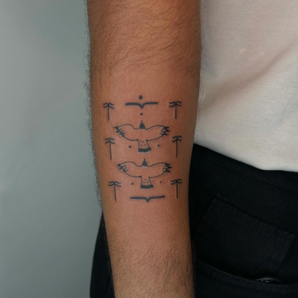 Thunderbird Talisman Tattoo symbols tattoos tattoo