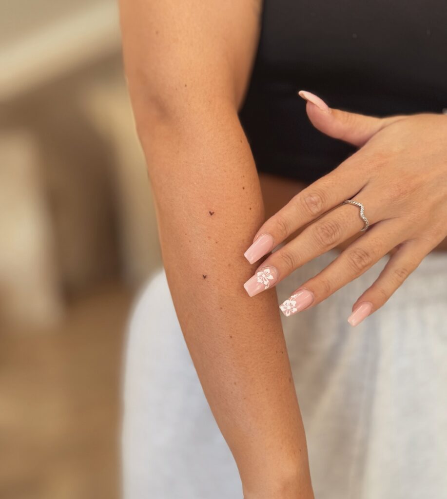 Natural Freckles Tattoo