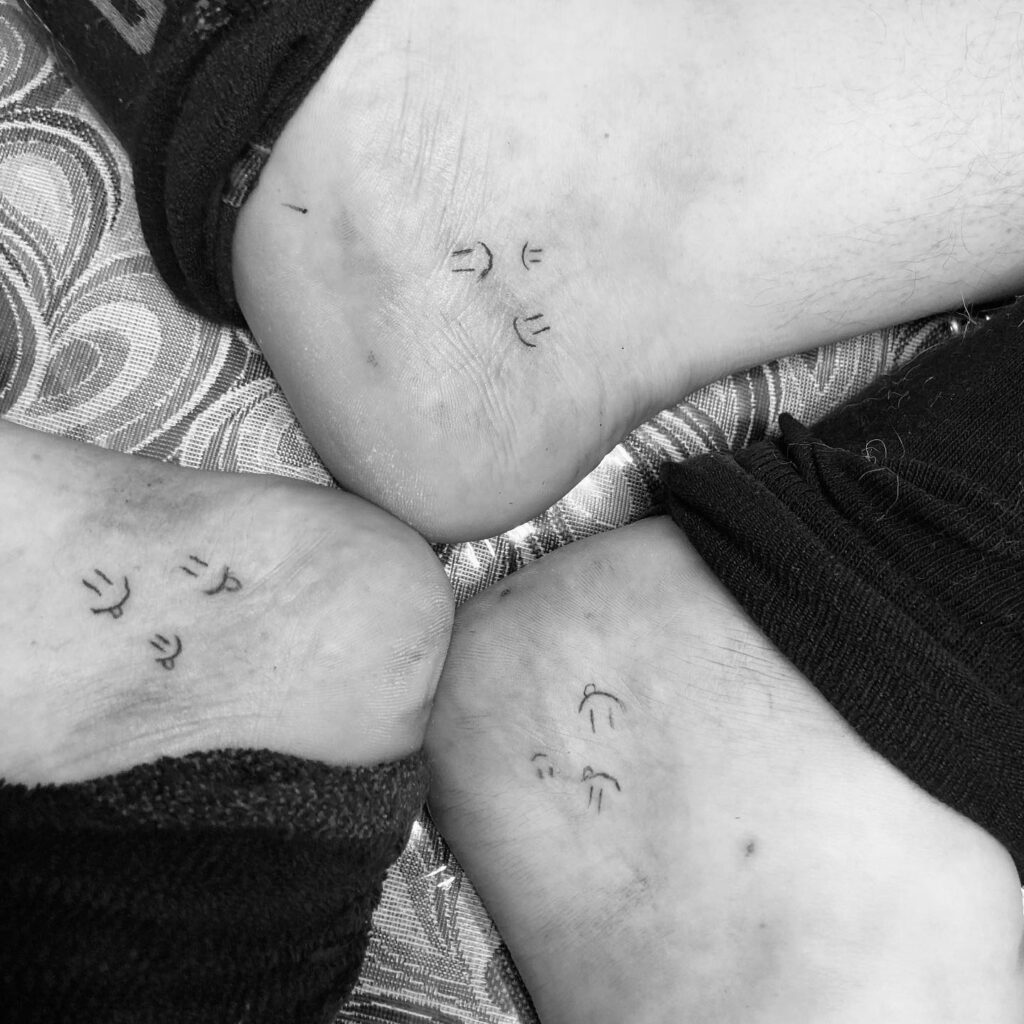 International Pride Geese Matching Tattoos silly matching tattoos tattoo