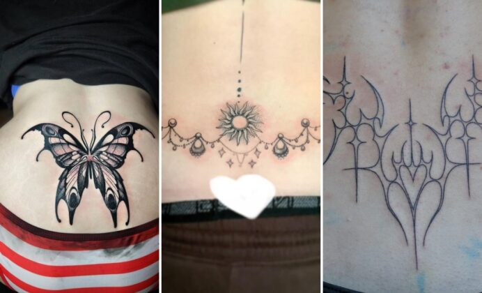 25+ Lower Back Tattoo Ideas Reclaiming Retro Y2K Style With Modern Elegance