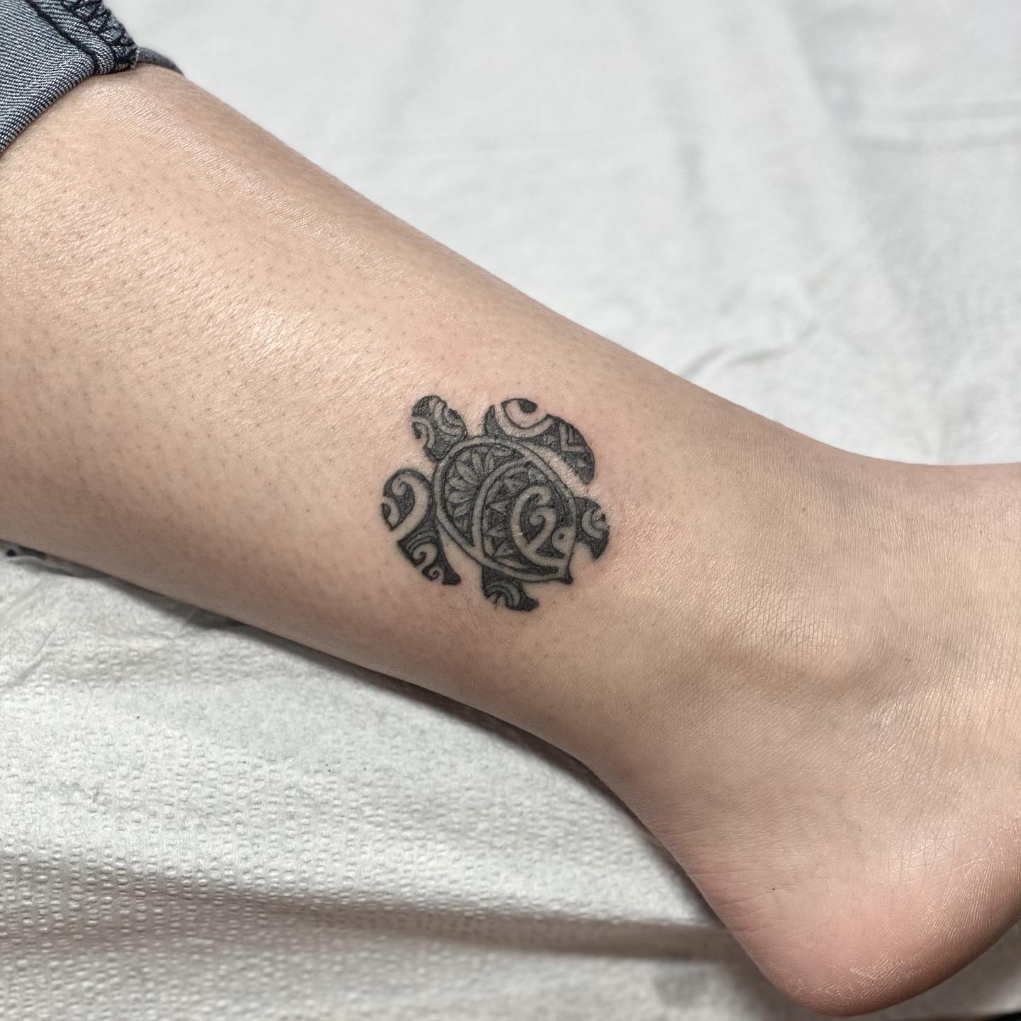 Tribal Sea Turtle Tattoo small turtle tattoo ideas tattoo