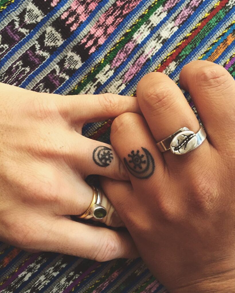 Tribal Sun & Moon