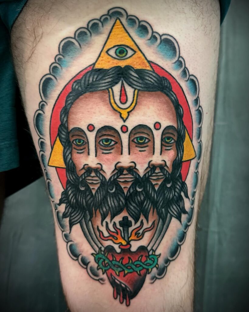 Sun and Moon Harmony Tattoo mystical tattoos tattoo