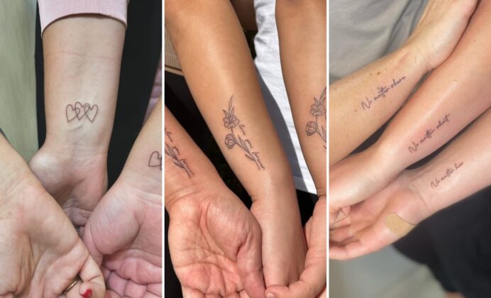 25+ Trio Tattoo Ideas Celebrating Inseparable Three-Person Bonds