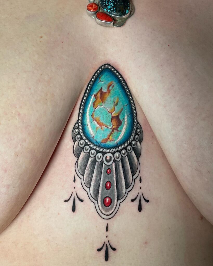 Celestial Family Jewel Tattoo