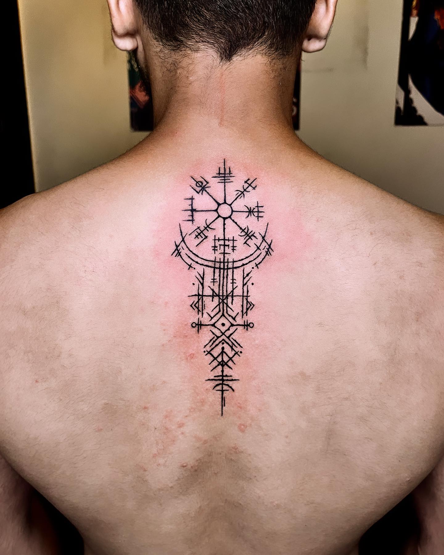 Thor S Hammer And Viking Warrior Tattoo