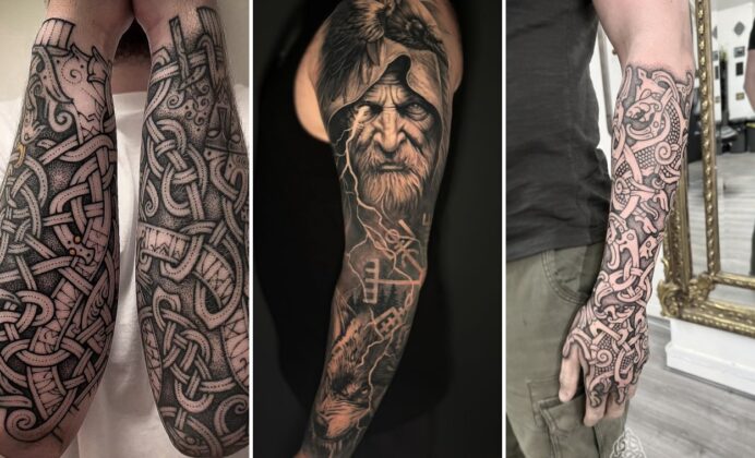 15+ Viking Tattoo Ideas Channeling Ancient Norse Strength and Runes
