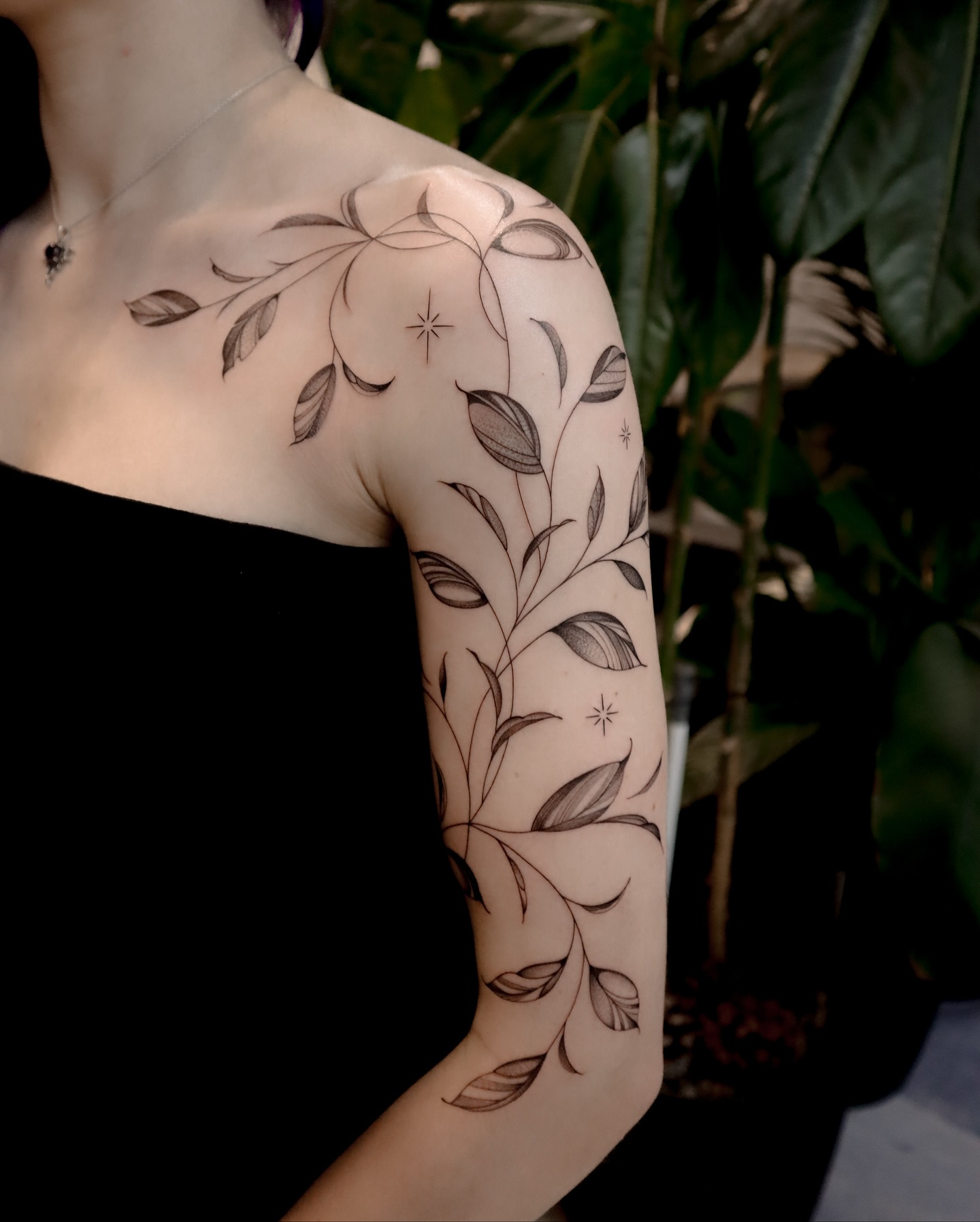 Swallows and Vine Tattoo on Forearm vine tattoos tattoo