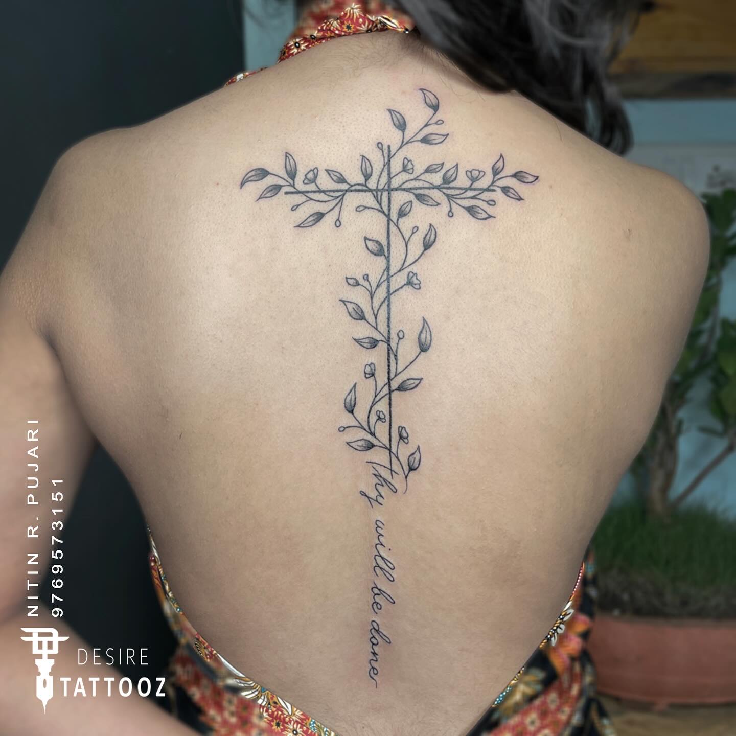 Ivy Vine Tattoo with Bee and Ladybug vine tattoos tattoo