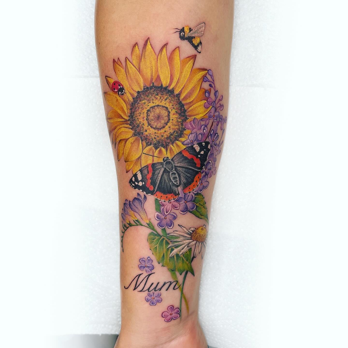 Watercolor Jellyfish Tattoo