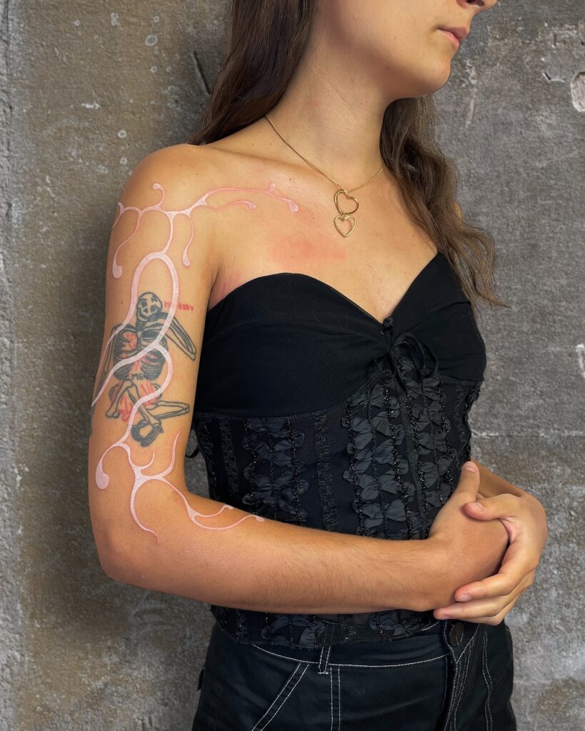 Delicate Fairy Wings Tattoo ethereal tattoos tattoo