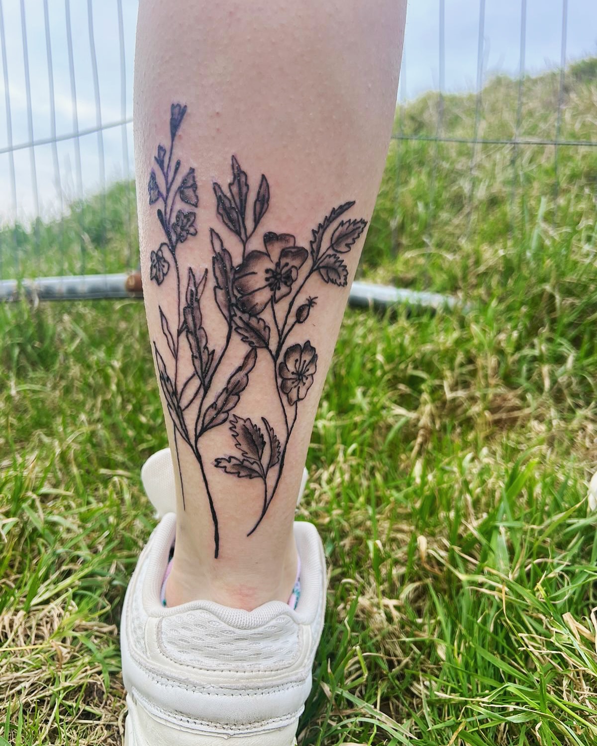 Wildflower Meadow Tattoo