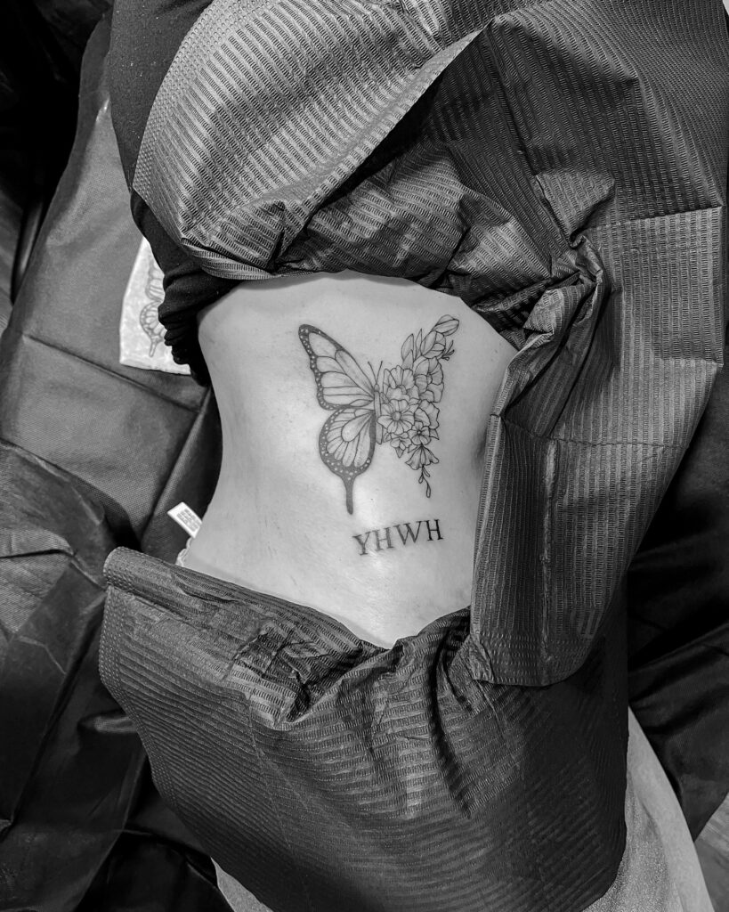 YHWH in Bold Simplicity yhwh tattoos tattoo