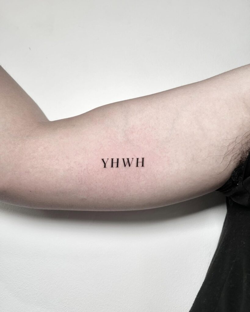 Wings of Faith yhwh tattoos tattoo