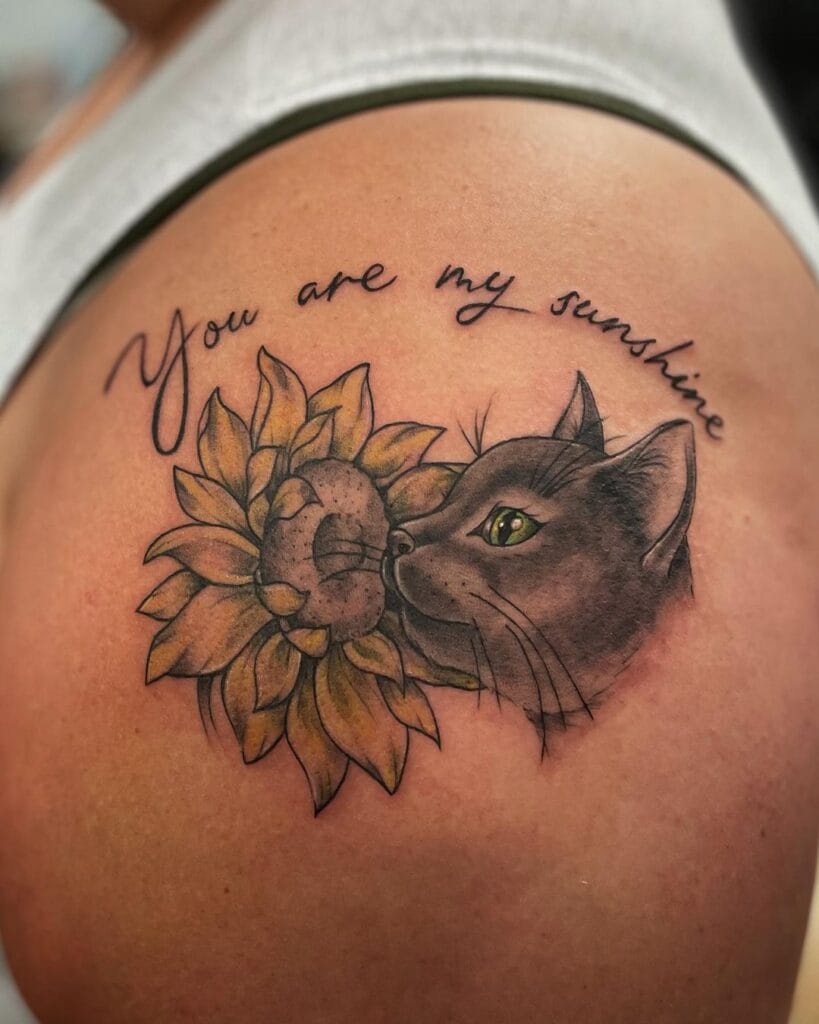 You are My Sunshine pet memorial tattoos tattoo