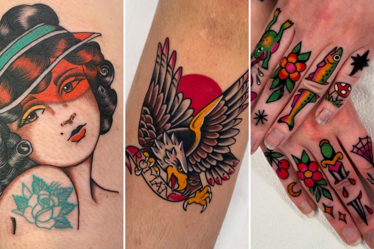 35+ Americana Tattoo Ideas Honoring Bold Traditional American Heritage Featured 3-Panel Lookbook Collage
